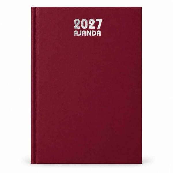Mcolor 2027 14x20 Cilt Bezili Günlük Ajanda