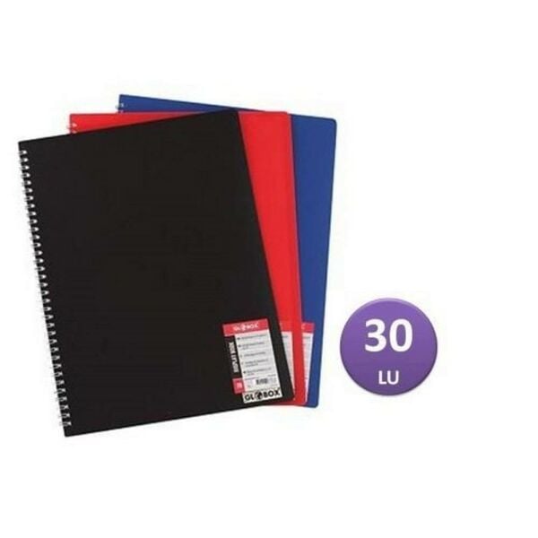 Globox Spiralli Lastikli Sunum Dosyası 30 lu 6447