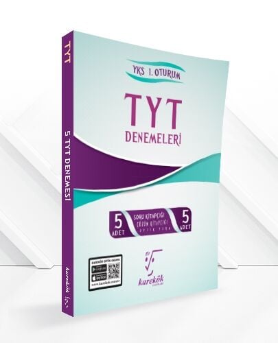 Karekök TYT Tüm Dersler 5 Deneme