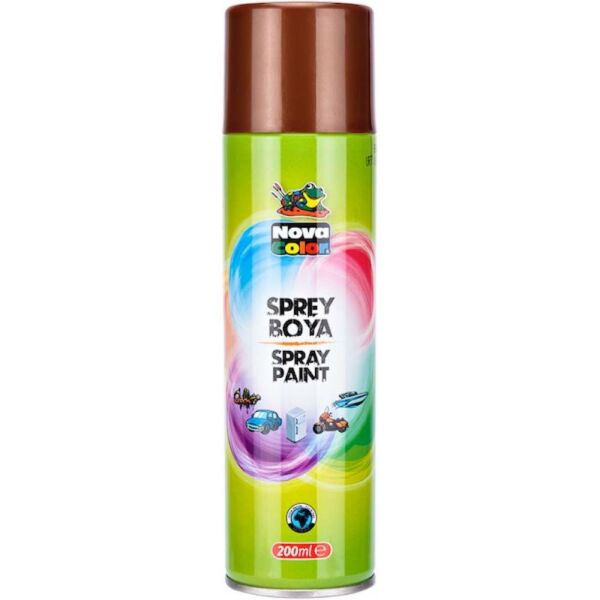 Nova Color Sprey Boya 200 Ml Bakır Nc-813