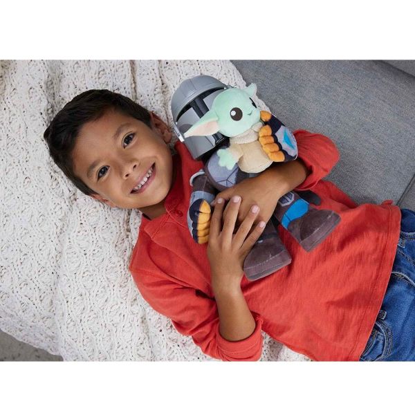 Star Wars Mandalorian Sesli Pelüş Figür HNT52