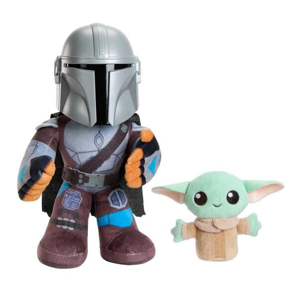 Star Wars Mandalorian Sesli Pelüş Figür HNT52