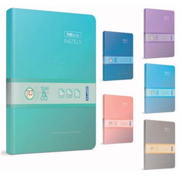 Thebook Pastels 20x28 400 Yaprak Çizgili Modelist Defter 3485