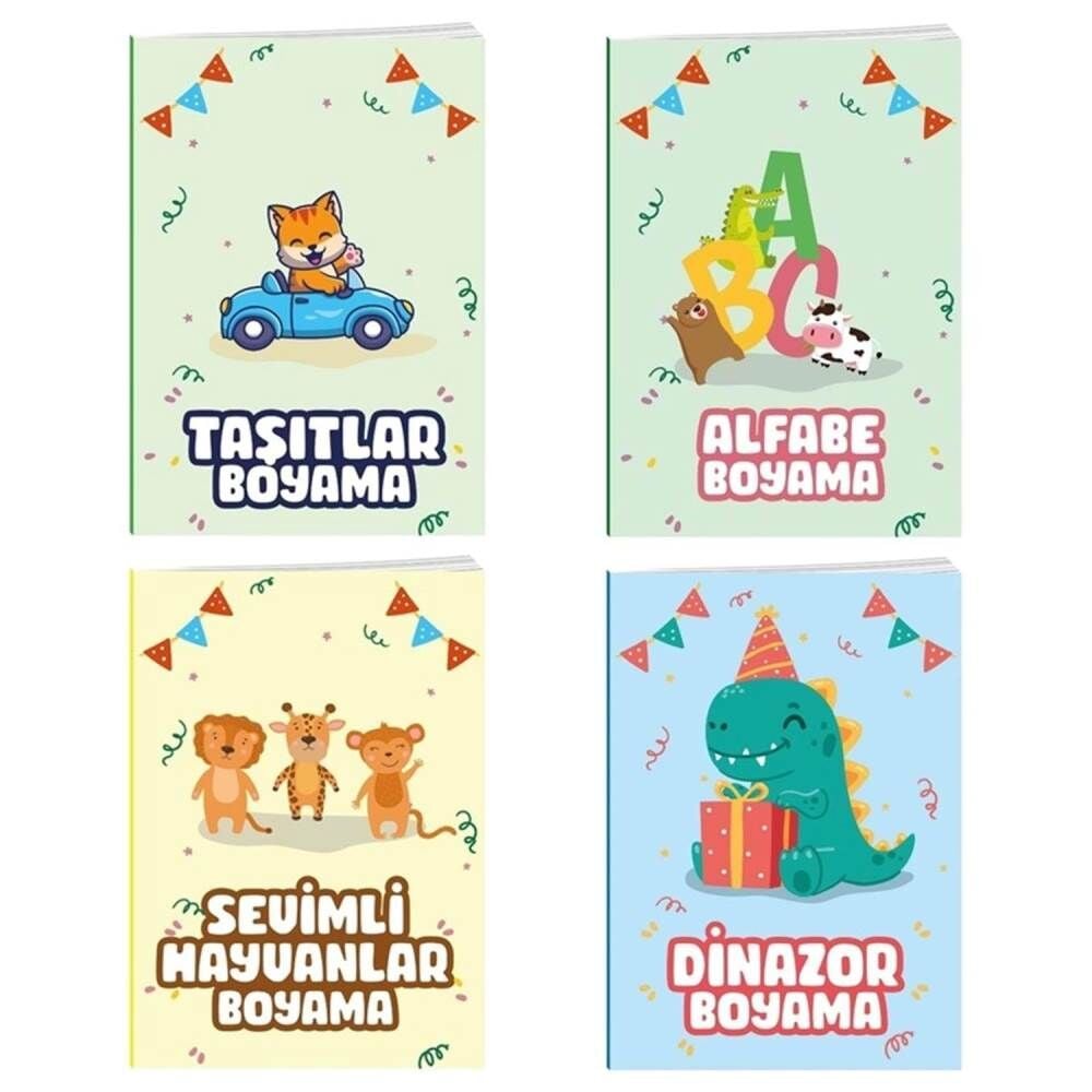 Limamor Akıllı Bıdık 16 Sayfa Boyama Kitabı