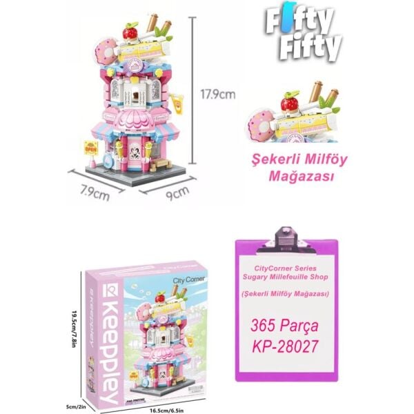 City Corner Şekerli Milföy Mağazası 28027 365 Parça
