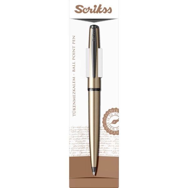 Scrikss 78M Color Saten Gri Tükenmez Kalem