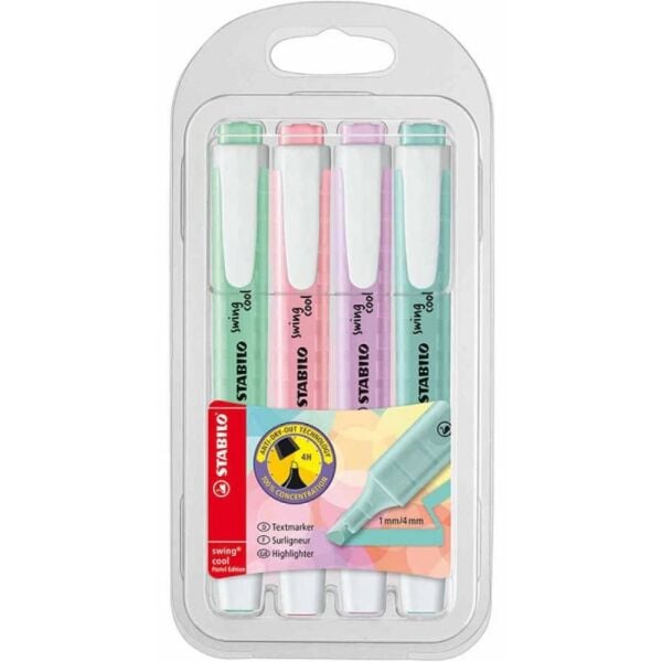 Stabılo Fosforlu Kalem Swıng Cool Pastel Set 4 Lü 275/4-08