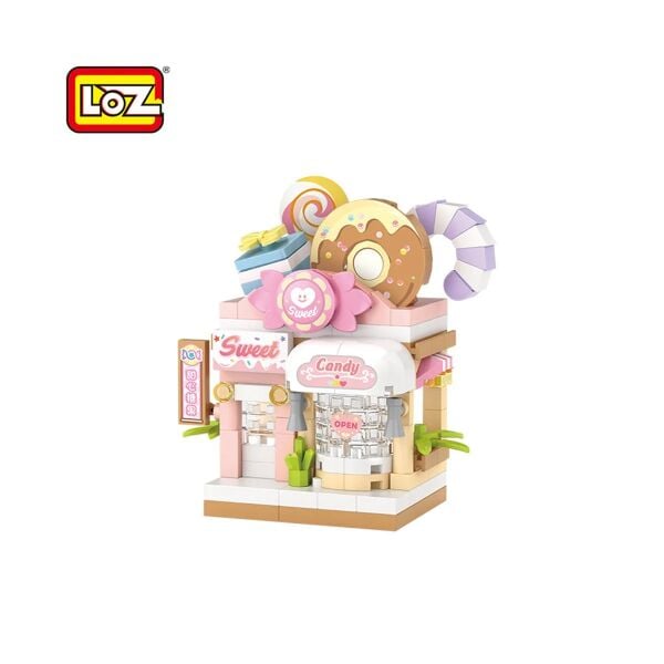 LOZ 8604 Mikro Blok Çanta Şekerleme Dükkan 150 Parça