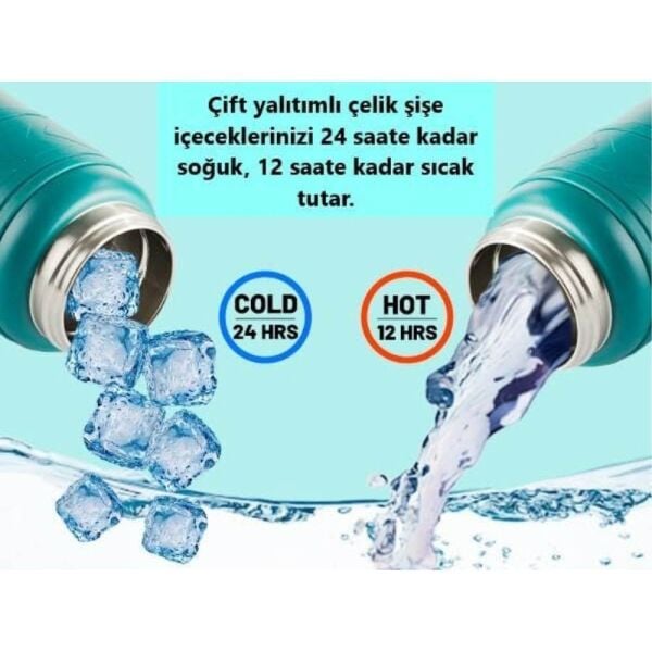 TTK T2022 500 ml Golden Çelik Termos Matara