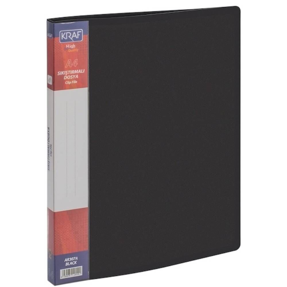 Kraf Sıkıştırmalı Dosya Ab307a Siyah