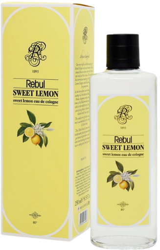 Rebul 250ml Sweet Lemon Kolonya  Cam Şişe