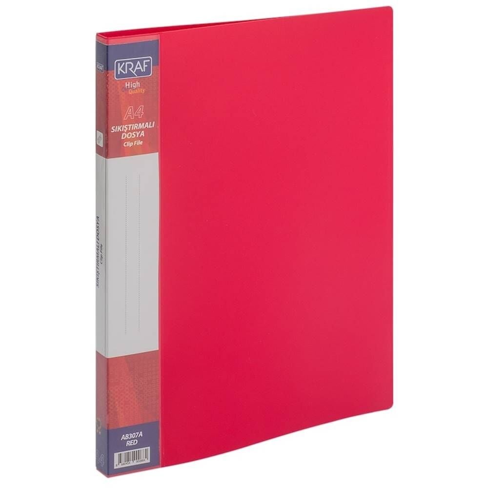 Kraf Sıkıştırmalı Dosya Ab307a Kırmızı