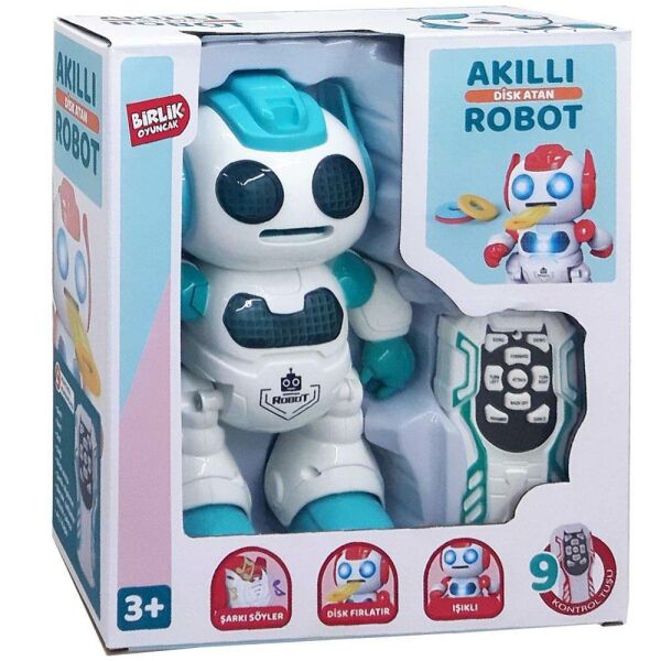 Uzaktan Kumandalı Proğramlanbilir Disk Atan Robot 606-30