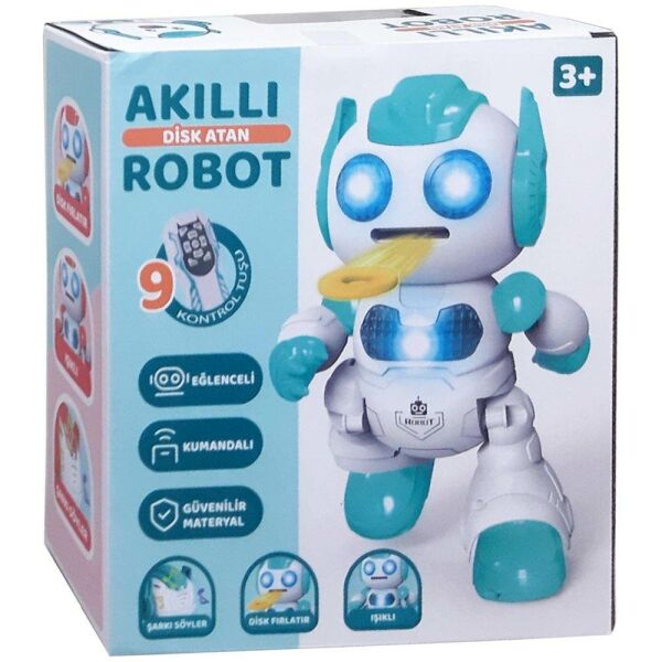 Uzaktan Kumandalı Proğramlanbilir Disk Atan Robot 606-30