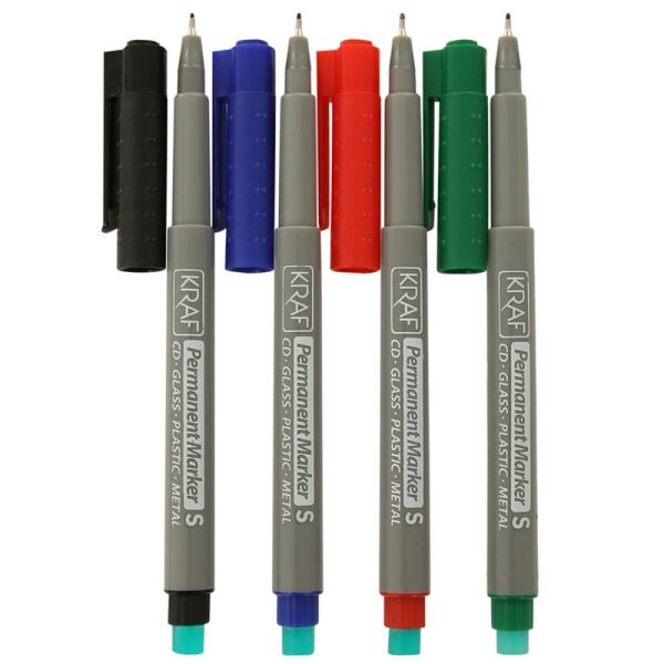 Kraf Asetat Kalemi Silgili (S) 270 4 Lü Set