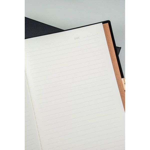 Scrikss SD700-1 Premium Defter Toledo A5 Siyah ve 88 Mat Siyah Tükenmez Set