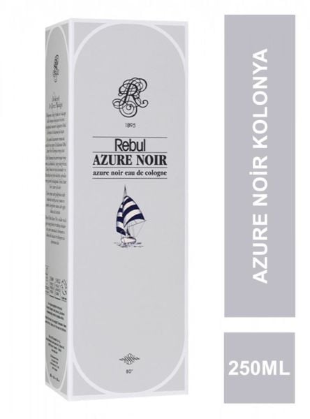 Rebul 250ml Azure  Kolonya Cam Şişe