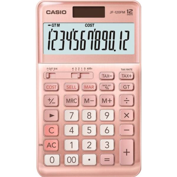 Casıo Hesap Makinesi Masaüstü Jf-120Fm-Pk