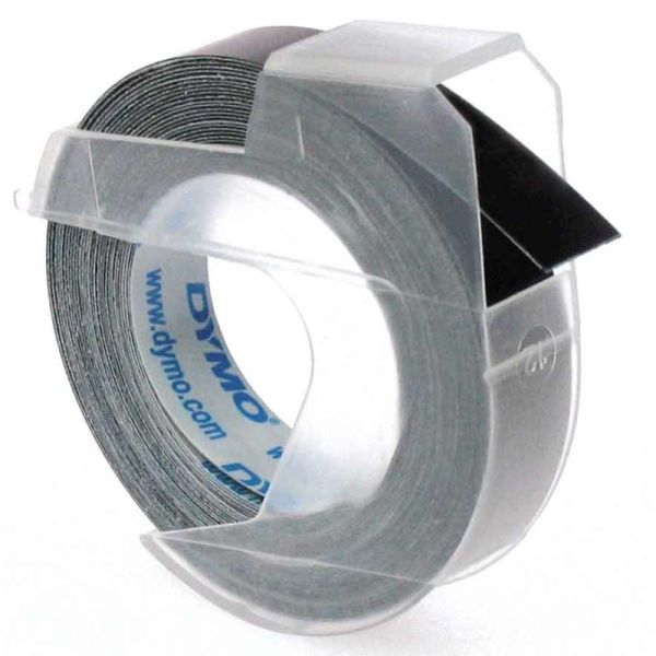 Dymo Kabartma Şerit 9Mm X 3Mt Siyah S0898130-520109