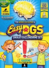 Adeda Neuro Via ile Easy Dikkat Güçlendirme Seti 2.Kademe 4-7 Yaş A Kitabı