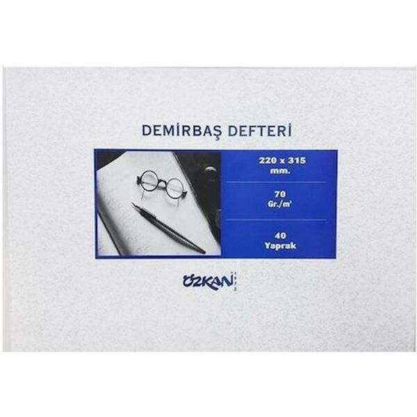 Özkan Demirbaş Eşya Defteri 40 Yaprak M0918