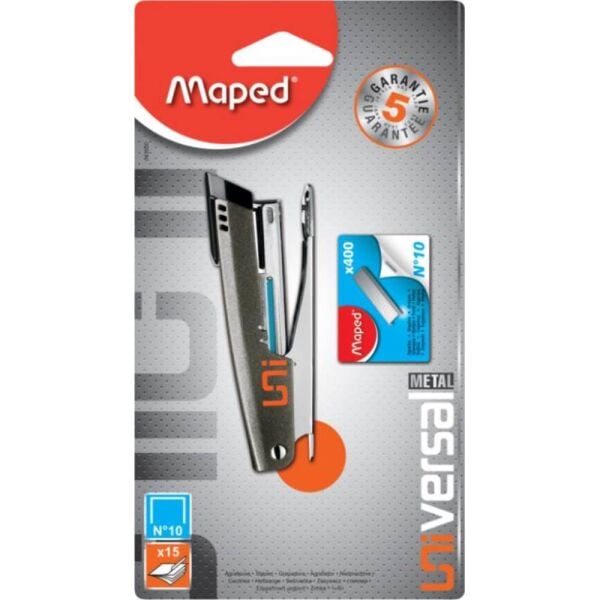 Maped Zımba Makinesi Universal Metal No:10 + 400 Tel Blisterli 043500