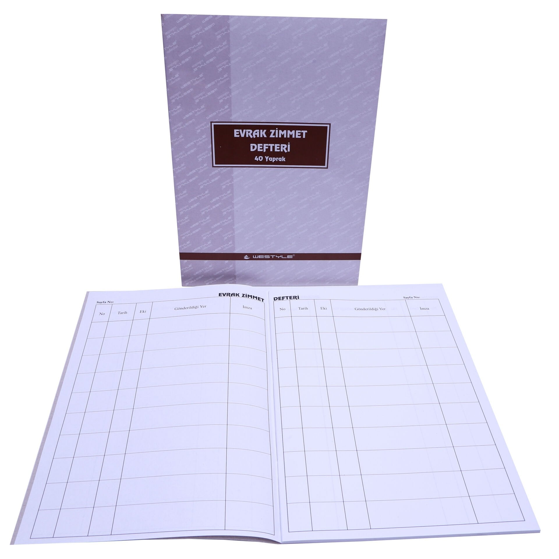 Özkan Evrak Zimmet Defteri 40 Yaprak M0922