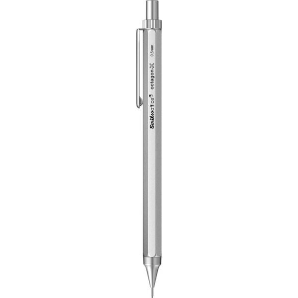 Scrikss Octagon-X 0.5 Gümüş Versatil Kalem