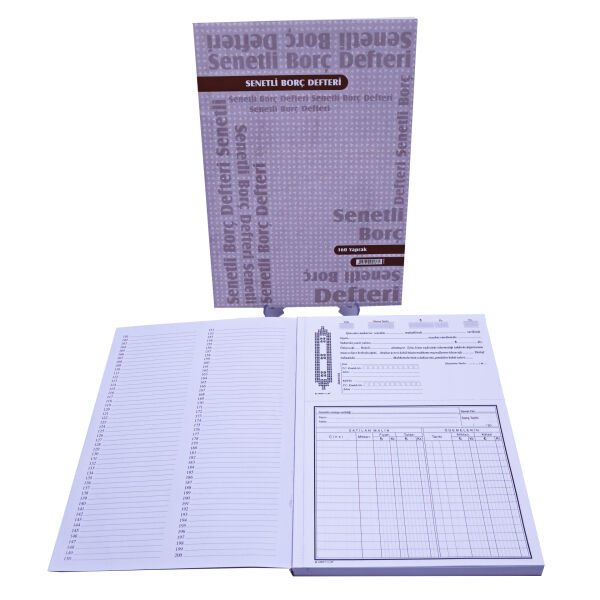 Özkan Taksitli Senet Defteri 160 Yaprak M0698 0437