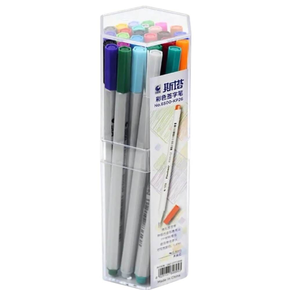 STA 6500-KP 26 Renk Fineliner Kalem