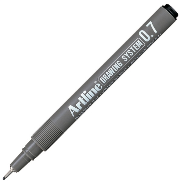 Artline Drawing Çizim Kalemi 07 mm Siyah 237