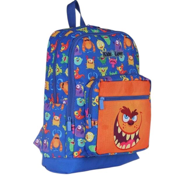 Kaukko Kids Love Sweet Monstres İlkokul Çantası L5089