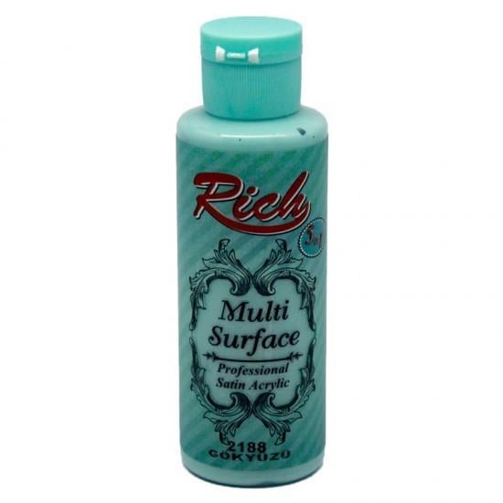 Rich Multi Surface Akrilik Boya 120 cc Gökyüzü 120-2188