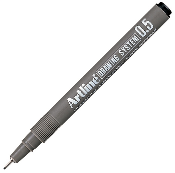 Artline Drawing Çizim Kalemi 05 mm Siyah 235