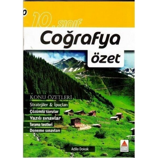 Delta Kültür 10.Sınıf Coğrafya Özet