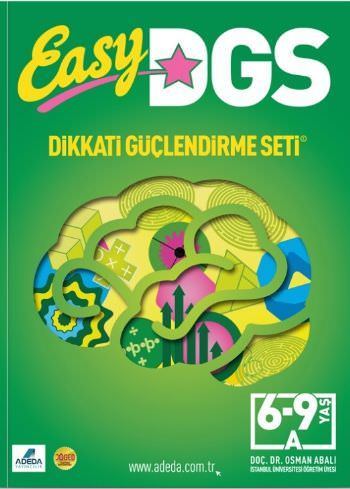 Adeda Neuro Via ile Easy Dikkati Güçlendirme Seti 4.Kademe 6-9 Yaş A Kitabı