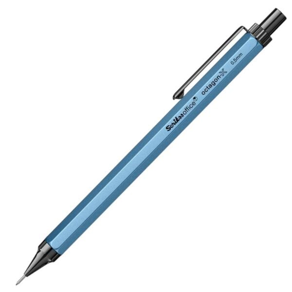 Scrikss Octagon-X 0.5 Mavi Versatil Kalem