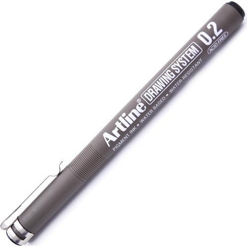Artline Drawing Çizim Kalemi 02 mm Siyah 232