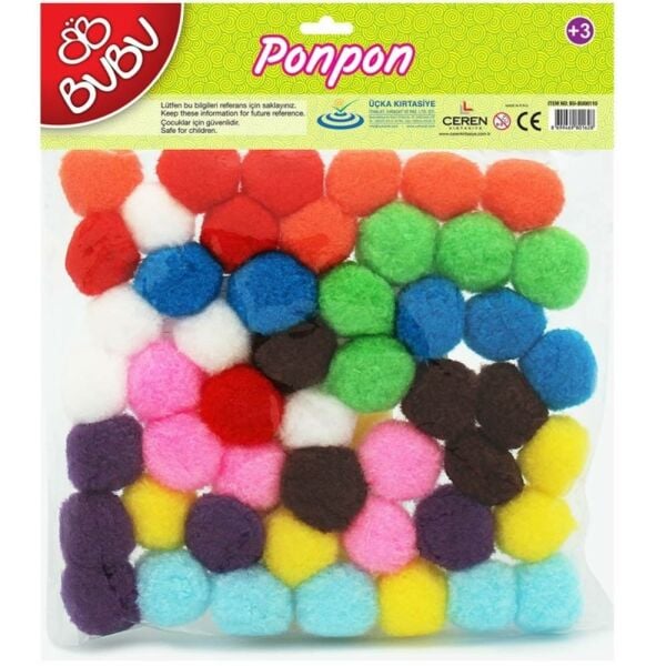 Bu-Bu Ponpon 3Cm 50Li Crn-Bubu00110