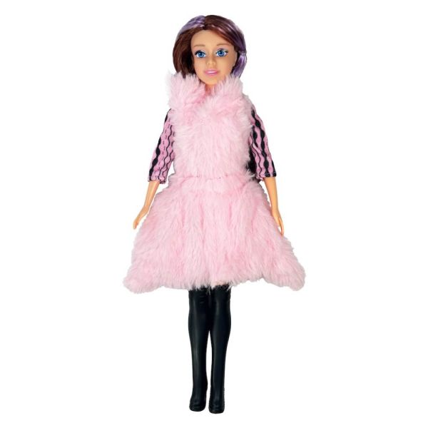 Kutulu 29 cm Kürklü Çizmeli Bebek 66769