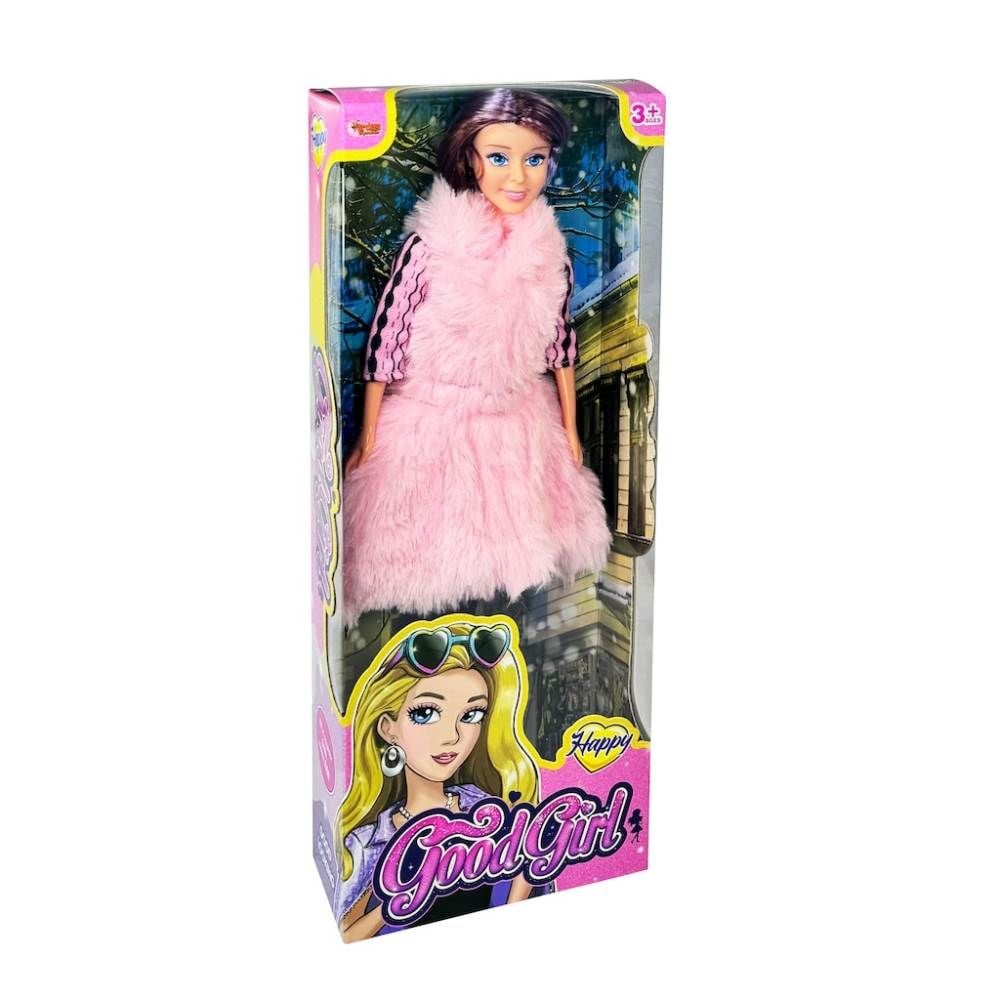 Kutulu 29 cm Kürklü Çizmeli Bebek 66769