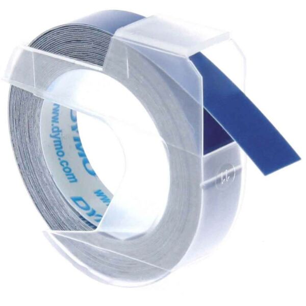 Dymo Kabartma Şerit 9Mm X 3Mt Mavi S0898140-520106