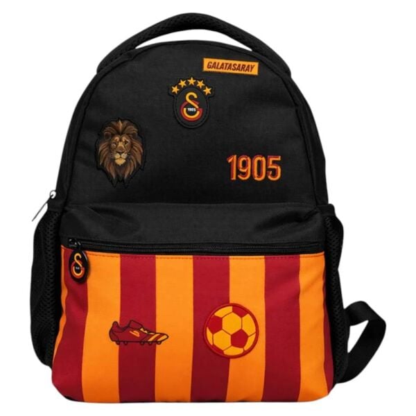 Galatasaray Etiket ve Baskı Detaylı Anaokulu Çantası 26585