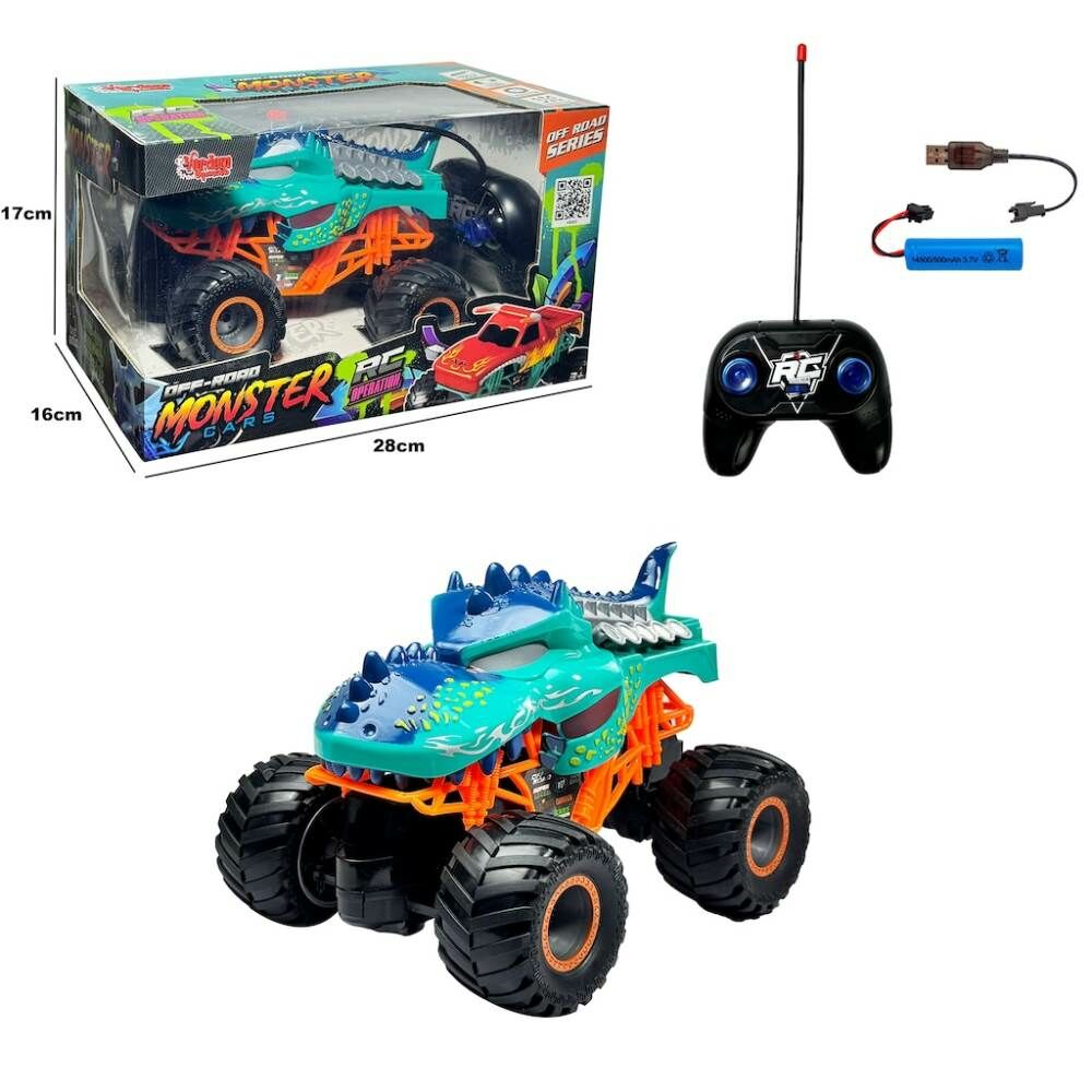 Vardem Uzaktan Kumandalı Full Fonksiyon Şarjlı Monster Canavar Araba 1010