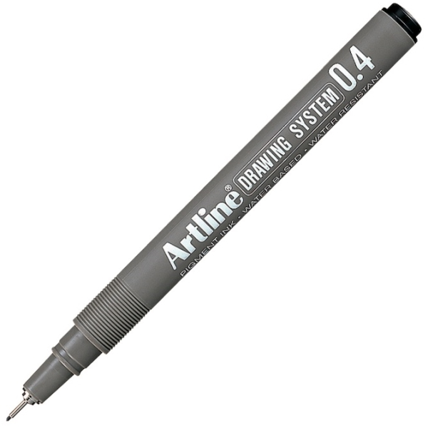 Artline Drawing Çizim Kalemi 04 mm Siyah 234