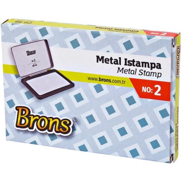 Brons Istampa No:2 Metal 8X11 Cm Br-142