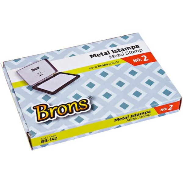 Brons Istampa No:2 Metal 8X11 Cm Br-142