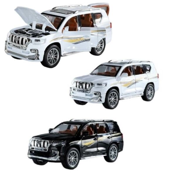 Vardem Çek Bırak 1:24 Sesli Işıklı Metal Jeep Tyt