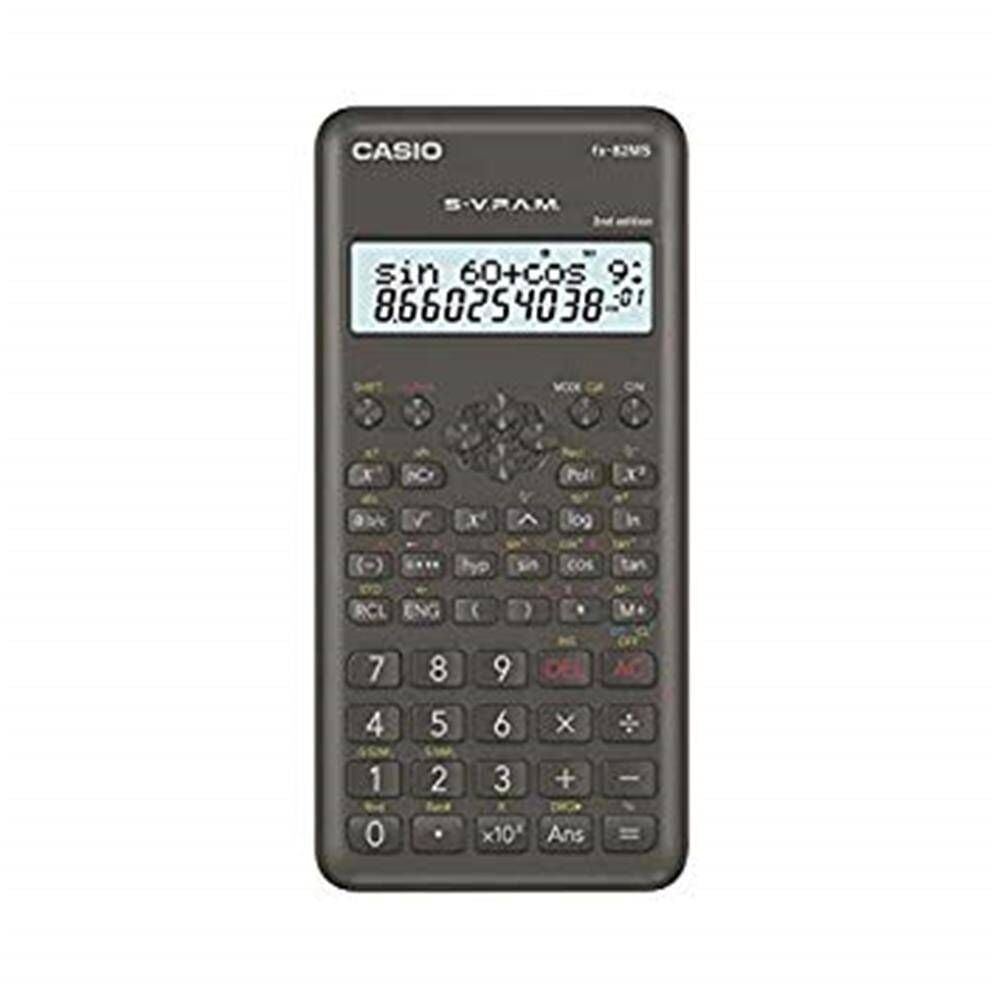 Casio FX-82MS-2-PK-W-DTF Versiyon Bilimsel Pembe Fonksiyonlu Hesap Makinesi