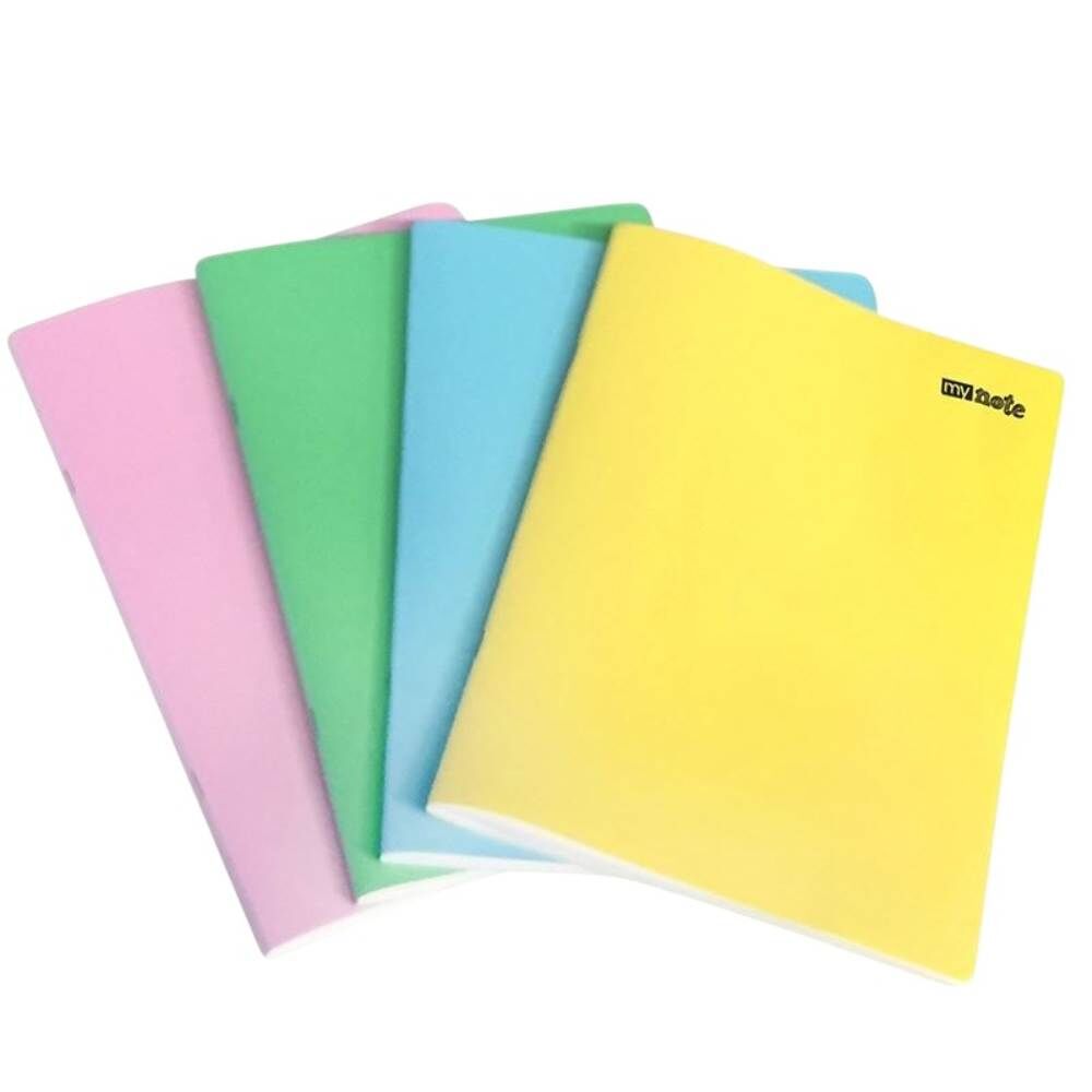 Mynote Pastel A4 60 Yaprak Kareli Plastik Kapak Defter A460-K